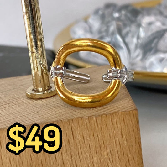 Anillo de Acero Inoxidable Ajustable RAI1035-1