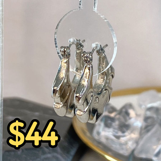 Arracadas de Acero Inoxidable AAI1952-2