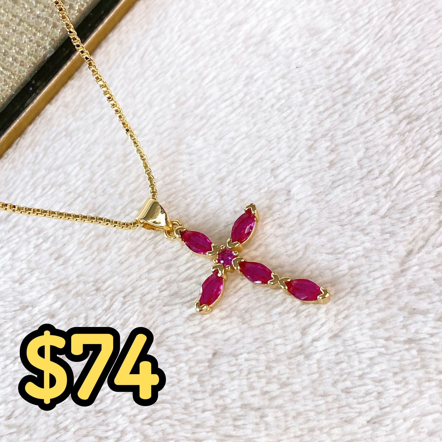 Collar de Chapa de Oro CC2266-3