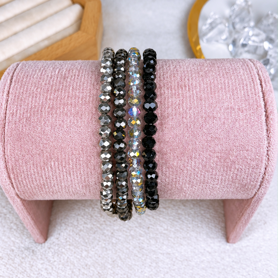 Set de Pulseras de Acrilico PB867-3