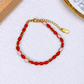 Pulsera de Acero Inoxidable y Cristal PAI1777-1