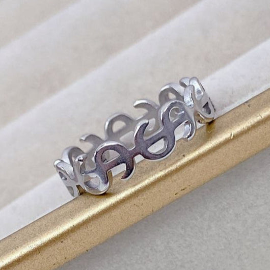 Anillo de Acero RAI756-8 TALLA #8