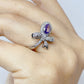 Anillo Chapa de Oro Ajustable ACO646-1