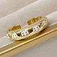 Anillo de Chapa de Oro Ajustable ACO1177-4