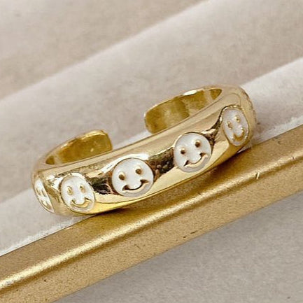 Anillo de Chapa de Oro Ajustable ACO1177-4