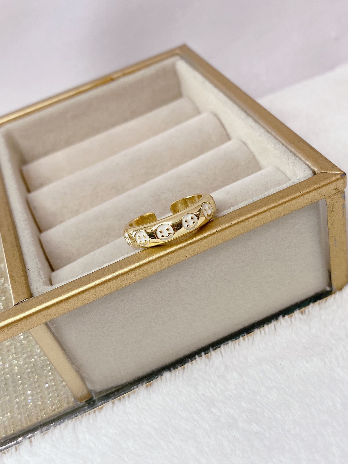 Anillo de Chapa de Oro Ajustable ACO1177-4