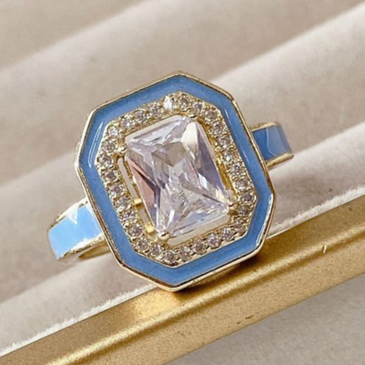 Anillo de Chapa de Oro Ajustable ACO1173-3