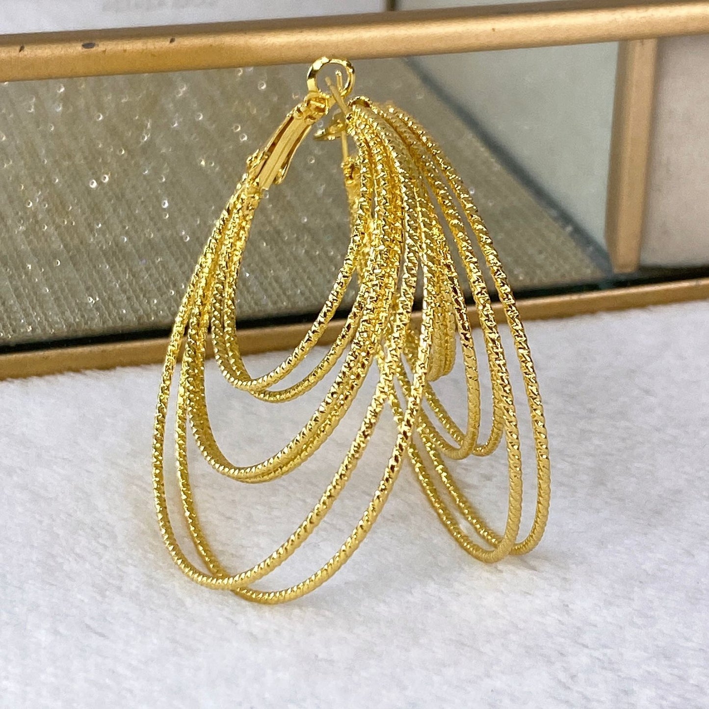 Arracada de Chapa de Oro AAI1786-1