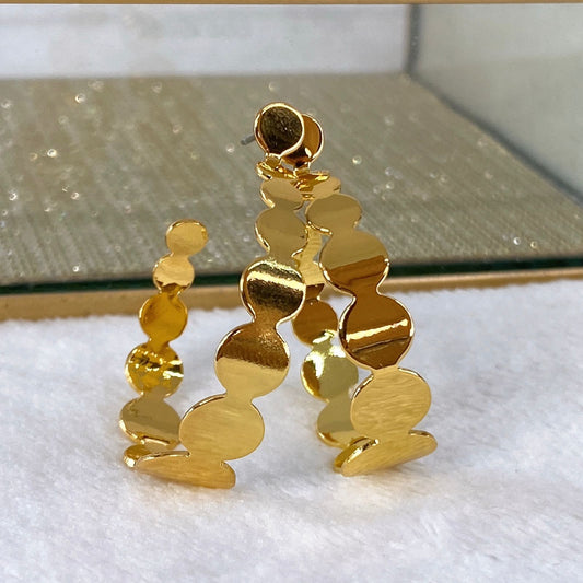 Arete de Chapa de Oro AAI1788-1