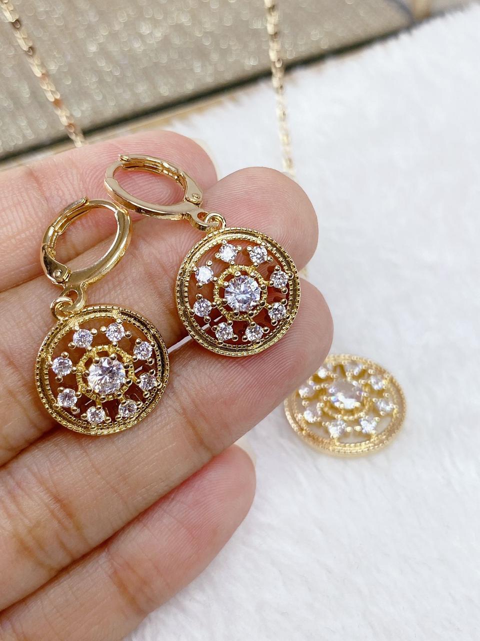 Set Chapa de Oro CC1626-1