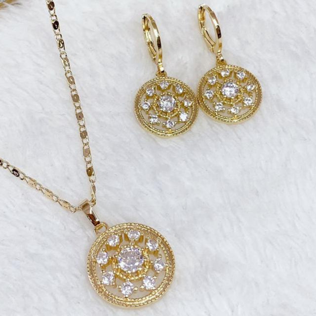 Set Chapa de Oro CC1626-1
