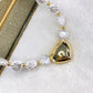 Collar de Chapa de Oro y Perlas CC2163-1