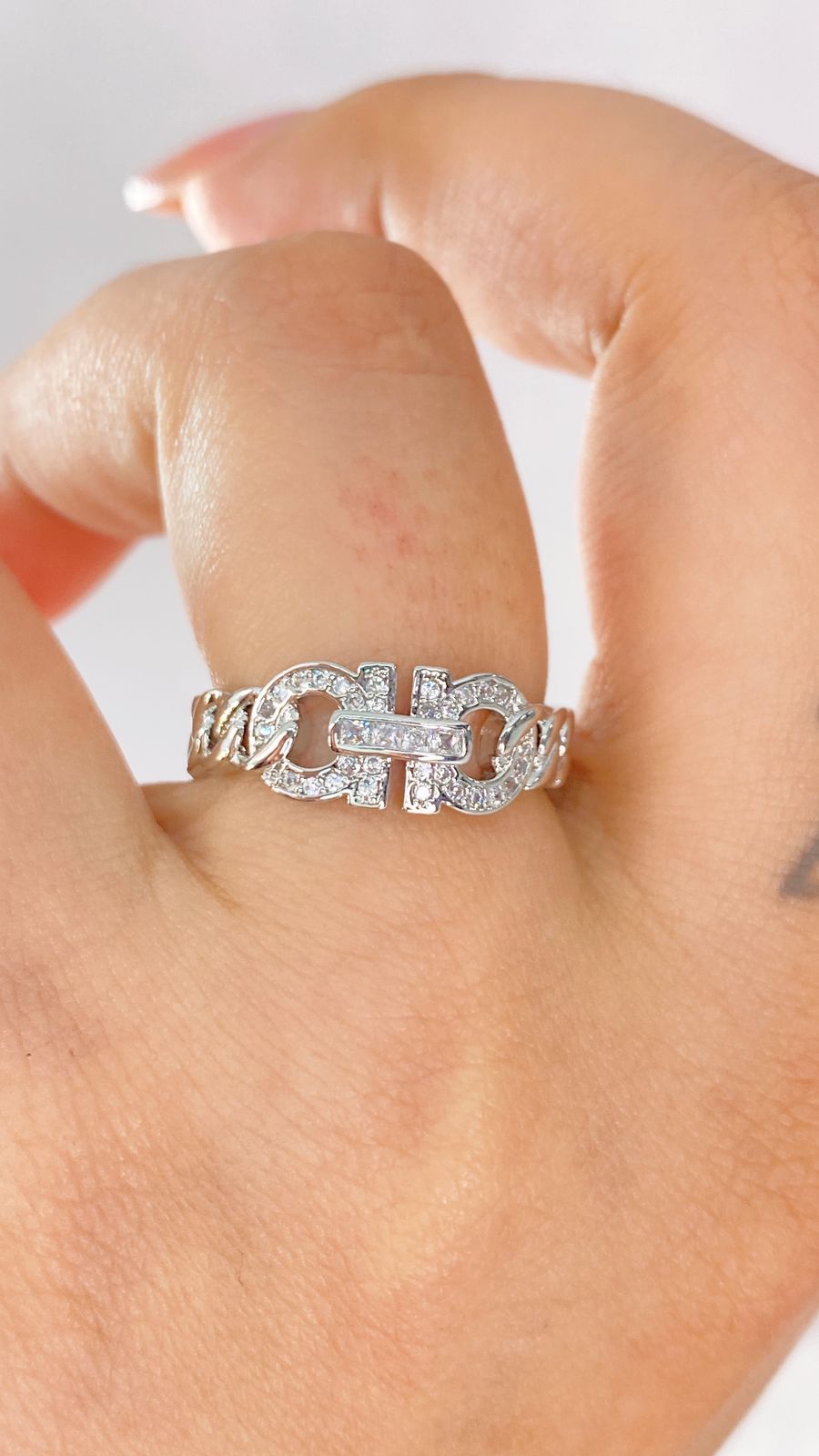 Anillo de Chapa de Oro Ajustable ACO1379-2