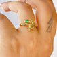 Anillo de Chapa de Oro ACO1394-1