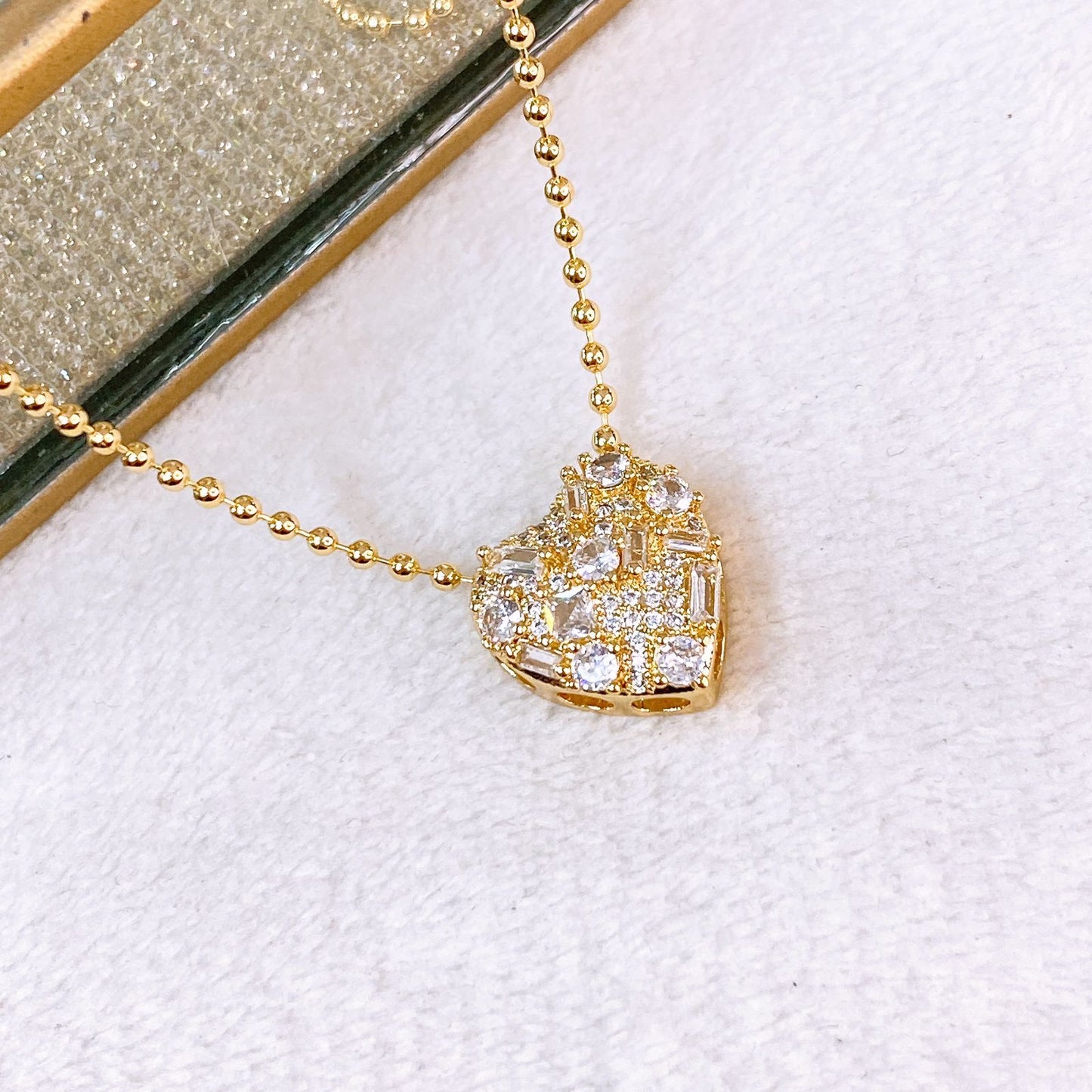 Collar de Chapa de Oro CC2470-1