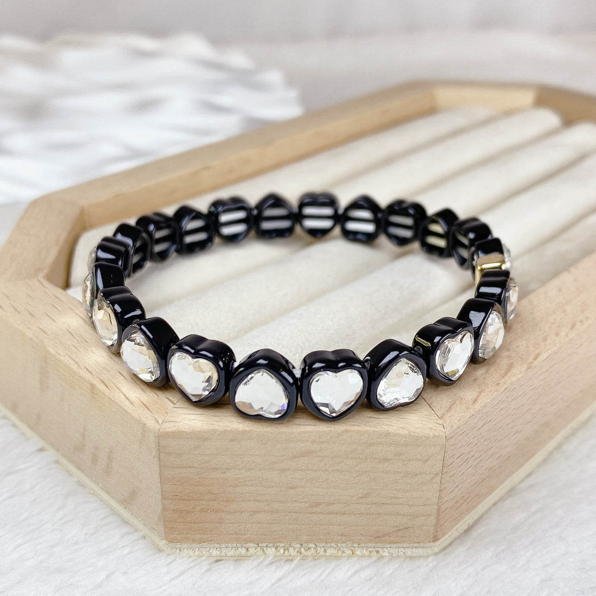 Pulsera Esmaltada con Acrilico PB848-6