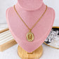 Collar y Dije de Oro Laminado CC2451-1