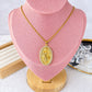 Collar y Dije de Oro Laminado CC2454-1