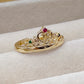 Anillo Chapa de Oro Ajustable ACO301-4