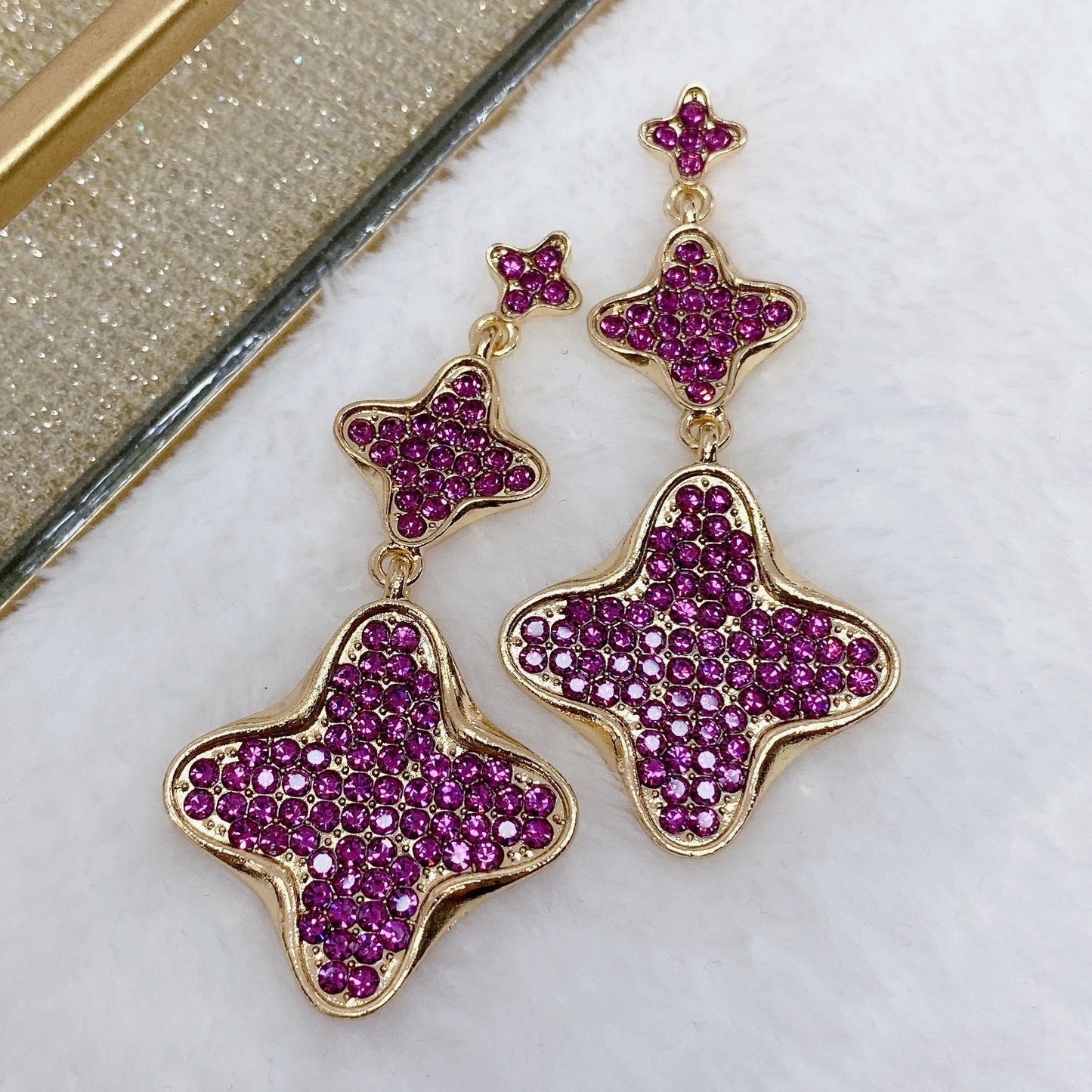 Arete de Fiesta de Bisuteria AB4943-4