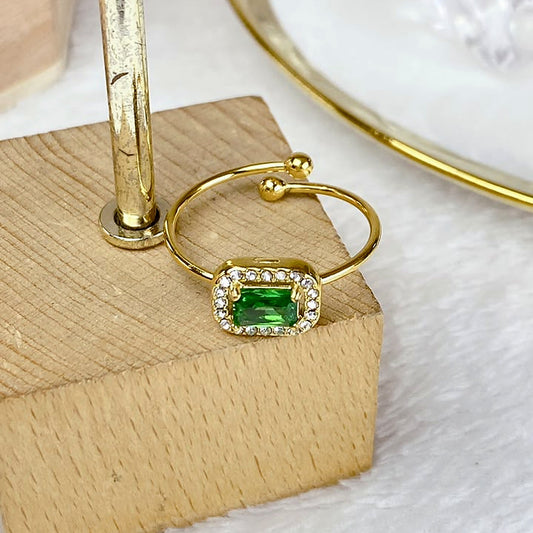 Anillo de Acero Inoxidable Ajustable RAI1424-3