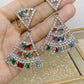 Arete de Fiesta de Bisuteria AB4572-4