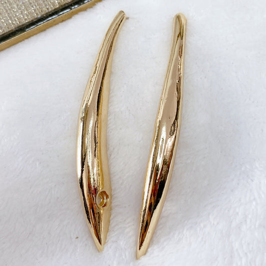 Arete Chapa de Oro COA1109-1