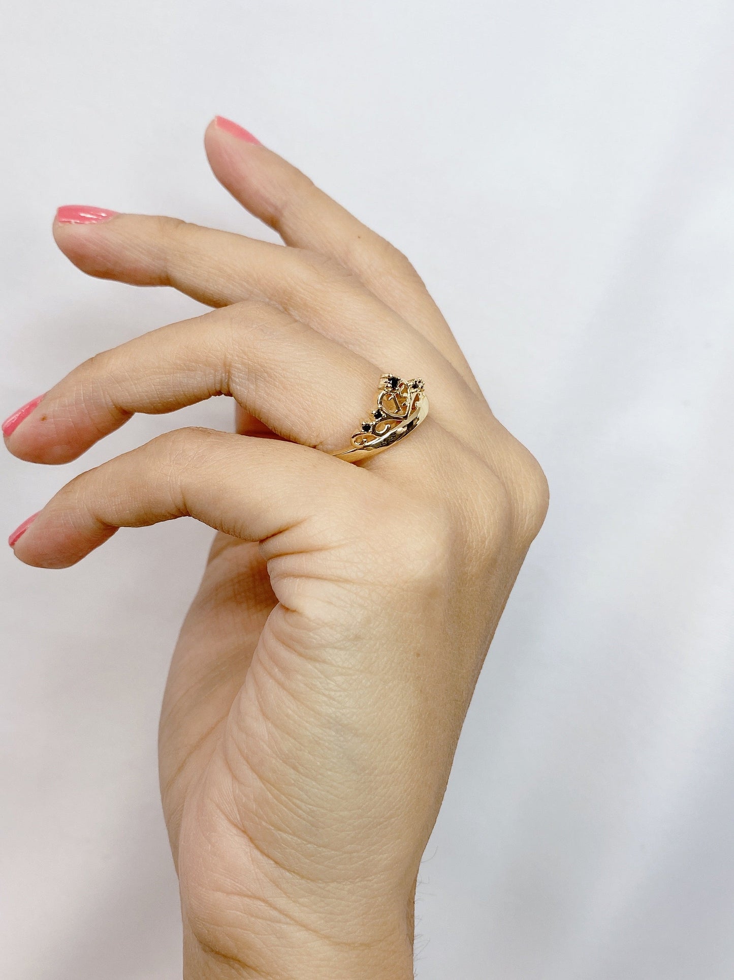 Anillo Chapa de Oro Ajustable ACO301-3