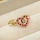 Anillo Chapa de Oro Ajustable ACO302-1