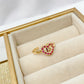 Anillo Chapa de Oro Ajustable ACO302-1