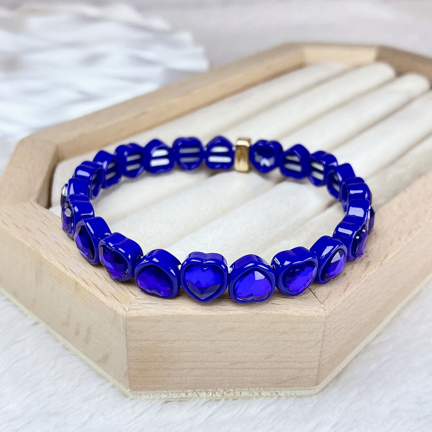Pulsera Esmaltada con Acrilico PB848-2