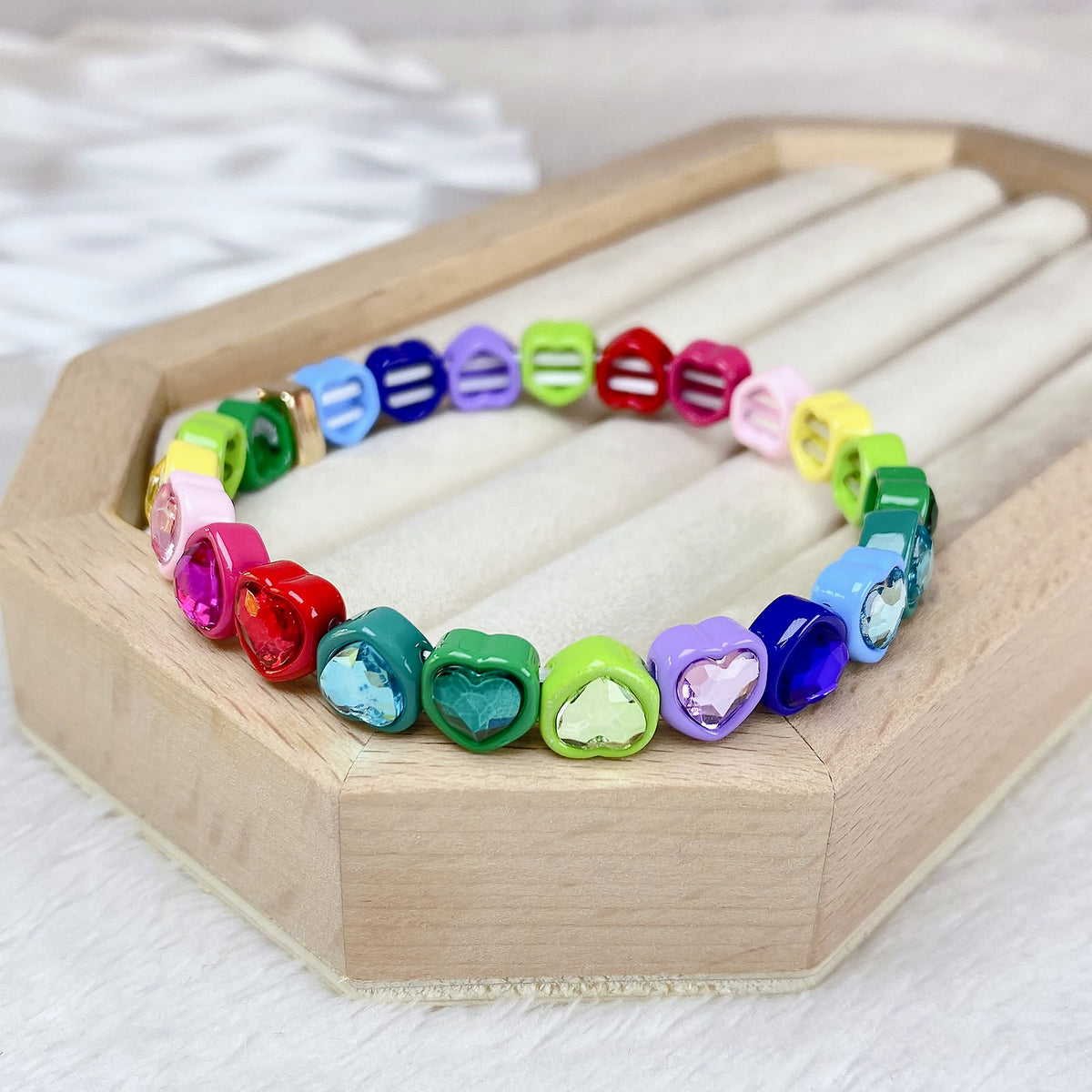 Pulsera Esmaltada con Acrilico PB848-1