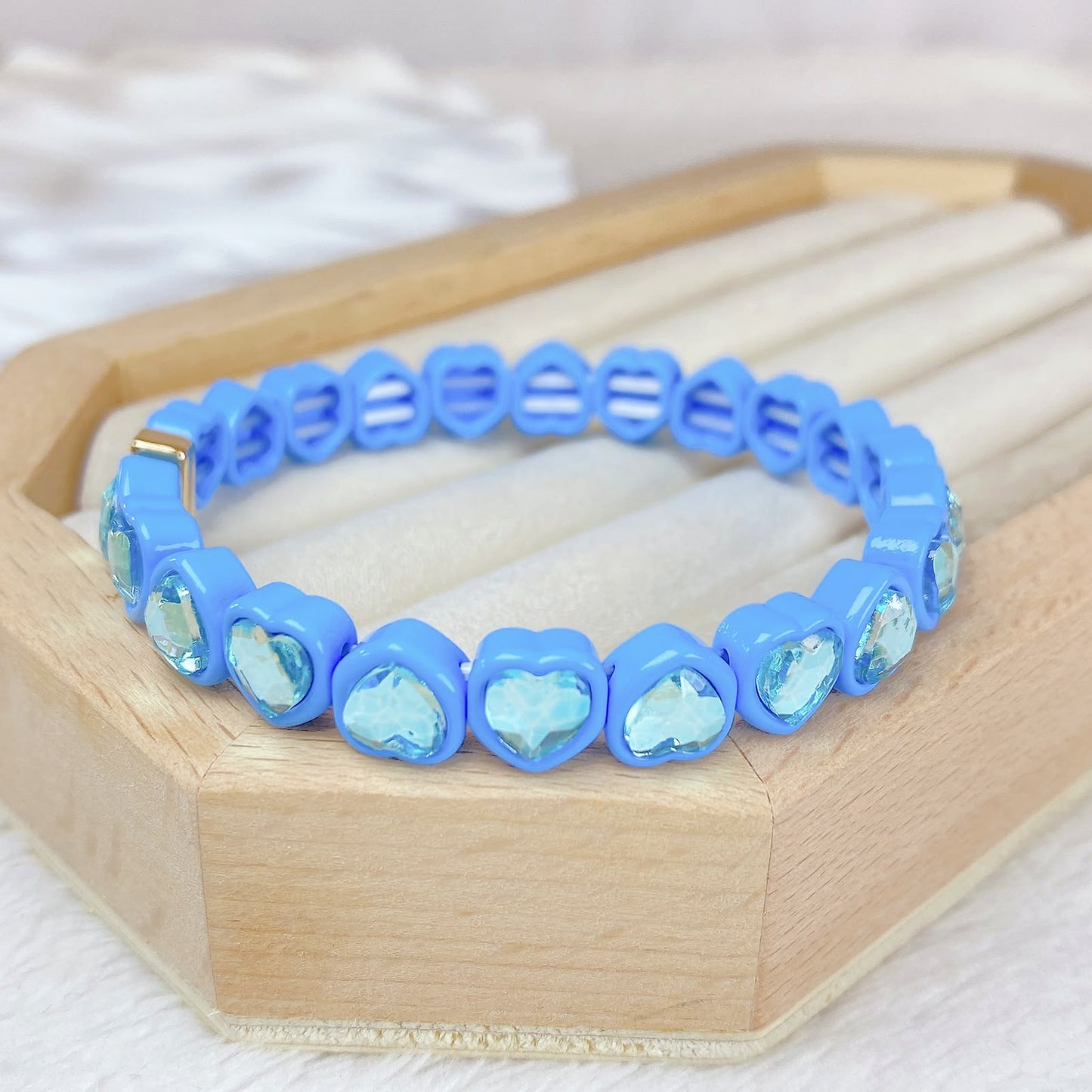 Pulsera Esmaltada con Acrilico PB848-13