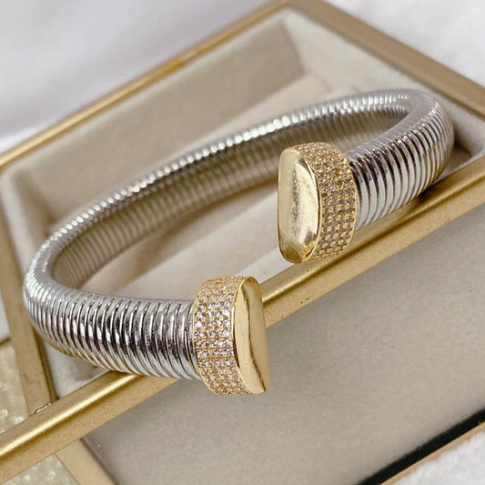 Pulsera Chapa de Oro COP802-1